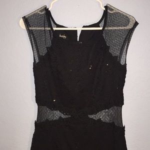 Mini Tight fitted black dress